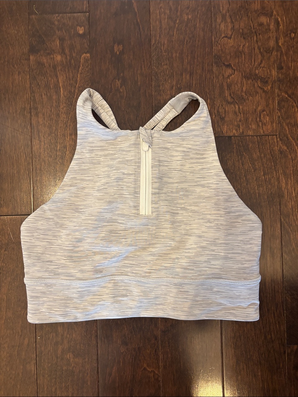 Lululemon 🍋 | 6 | Energy Bra High-Neck Longline Zip Special Edition - Picture 6 of 8